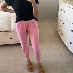 Bubble Gum Pink Sweats